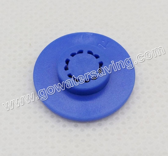 Shower water saver disc